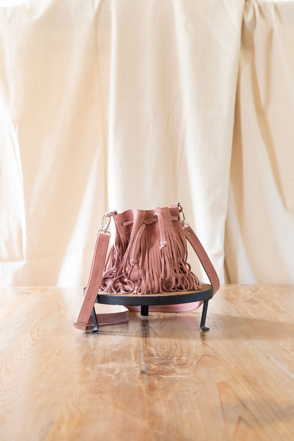 Fringed Mini Pouch