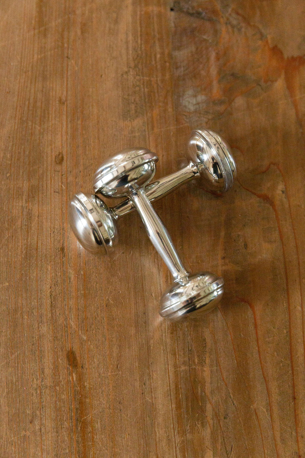 Pewter Baby Rattle