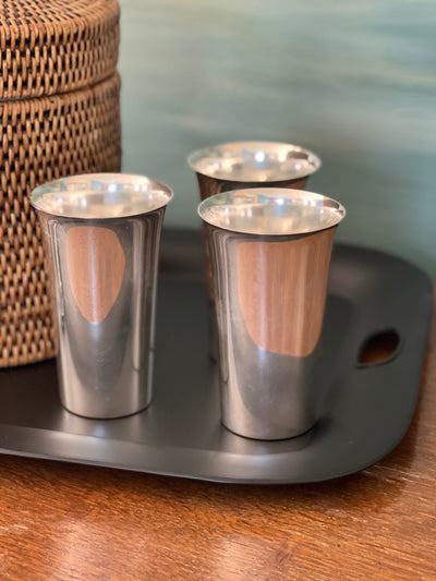 Estate Sterling Silver Tumblers