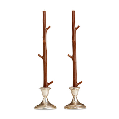 Maple Stick Candle, Pair