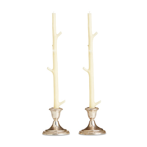 Maple Stick Candle, Pair